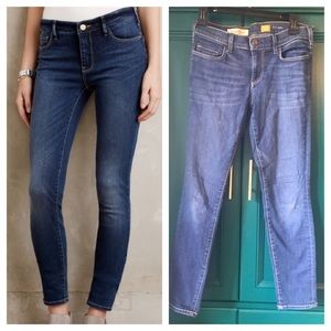 Anthropologie Pilcro letterpress serif skinny jean